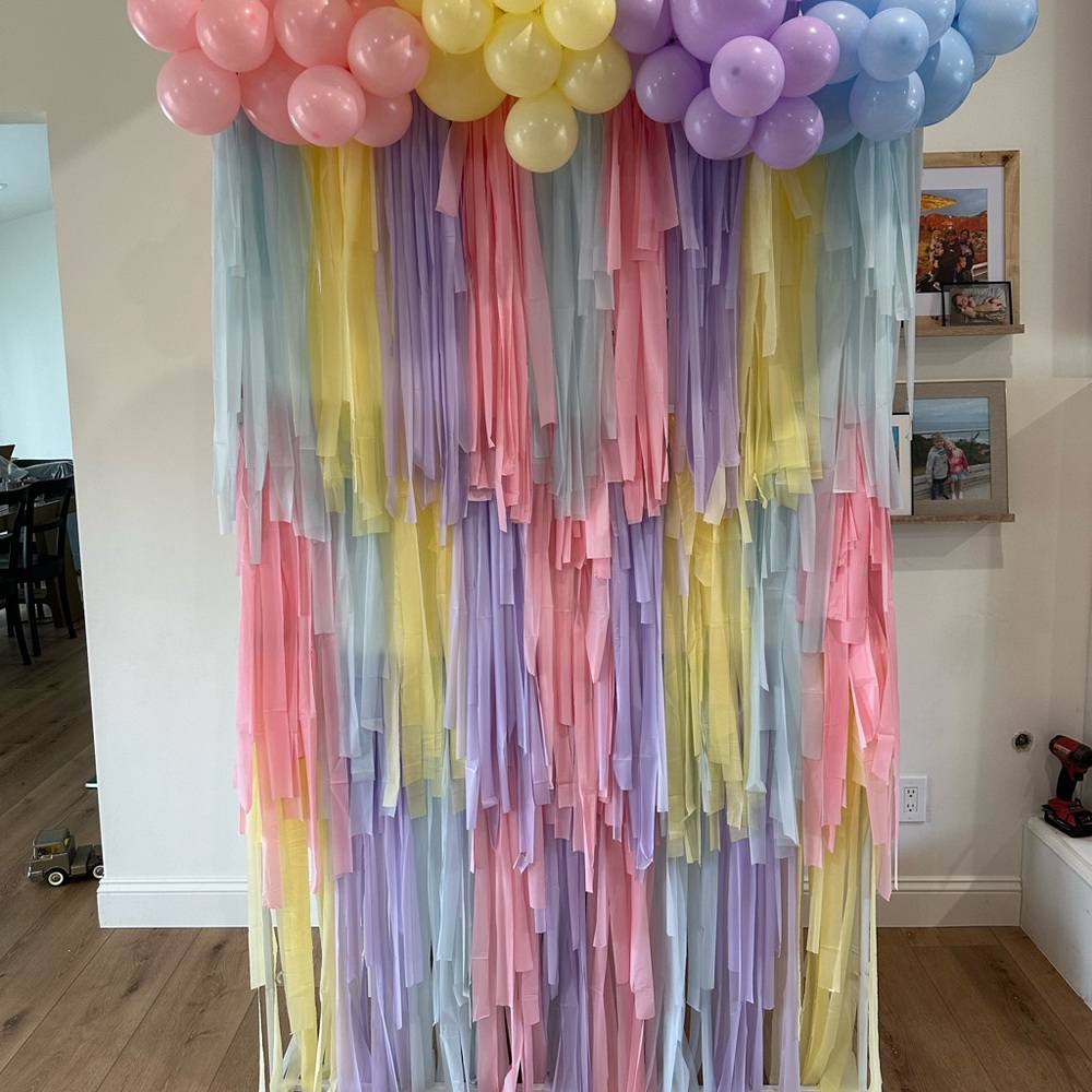 Fringe backdrop